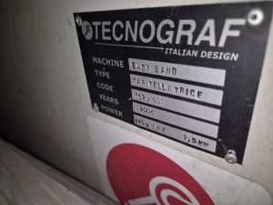 Машина для приклейки каптала Tecnograf Easy Band