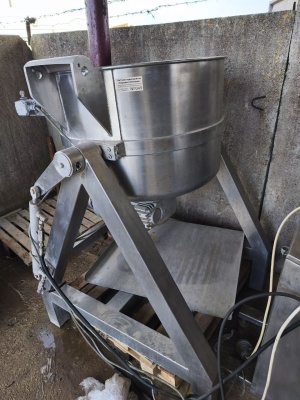 Фаршемешалка (нижняя часть Stephan) 230 л, полная нержавейка