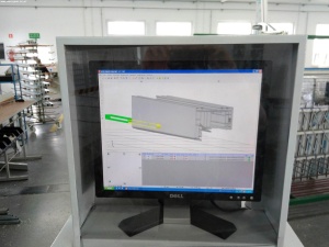 Обрабатывающий центр для профилей FOM INDUSTRIE