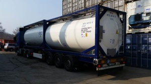 Танк-контейнер тип Т11 объём 24м3 для перевозки солевых растворов, новый