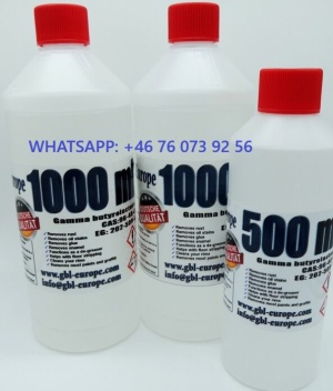 Buy 10L Gamma-butyrolactone (GBL)/GHB COntact us on Telegram: Davidploy whatsapp:+46 76 073 92 56