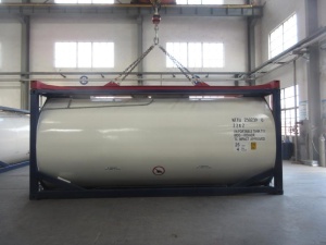 Танк-контейнер тип Т11 объём 25м3 для перевозки солевых растворов, новый