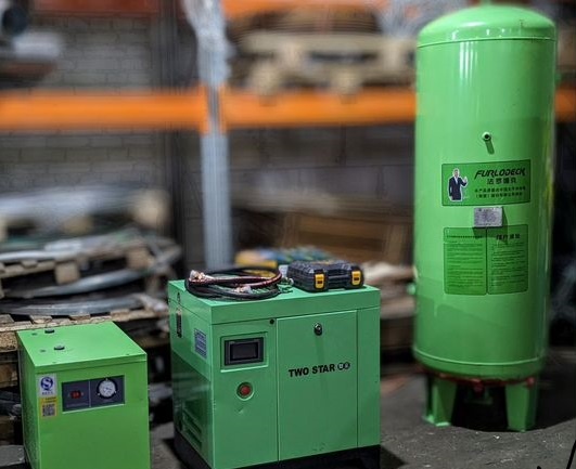 Воздушный компрессор винтовой