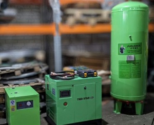 Воздушный компрессор винтовой