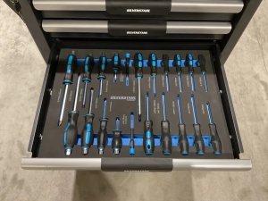 Профессиональная тележка-шкаф с набором инструментов 11640 Silverstahl Limited Edition