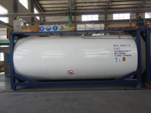 Танк-контейнер тип Т11 объём 24м3 для перевозки кислоты, новый