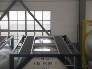 Танк-контейнер тип Т11 объём 25м3 для перевозки кислоты, новый