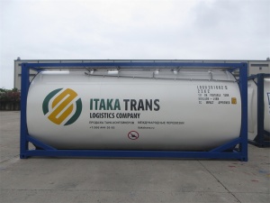 Танк контейнер с заводскими волнорезами