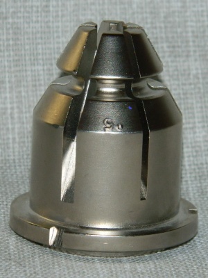 Цанговый патрон массивный 9/13 мм конус под СОЖ для фрезерного станка