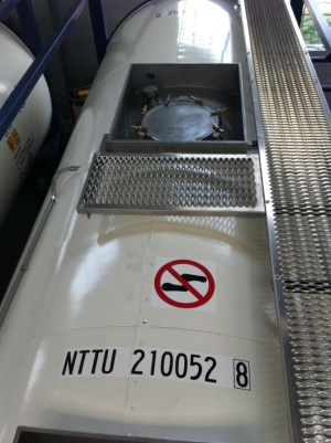 Танк-контейнер тип Т11 объём 18м3 для перевозки кислоты, новый