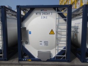 Танк-контейнер тип Т11 объём 24м3 для перевозки спиртосодержащей продукции, новый