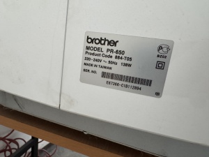 Вышивальная машина Brother PR 600, 620, 650, 655