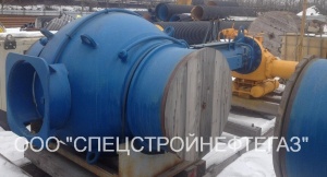 Кран шаровой пневмогидроприводом подземный, под приварку Ду700, Ру80 с блоком управления U=24B