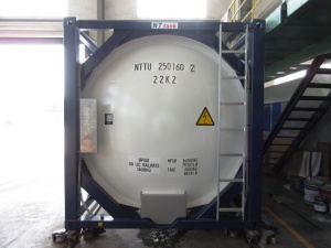 Танк-контейнер объём 25м3 тип Т4, для перевозки маслосодержащих продуктов, новый