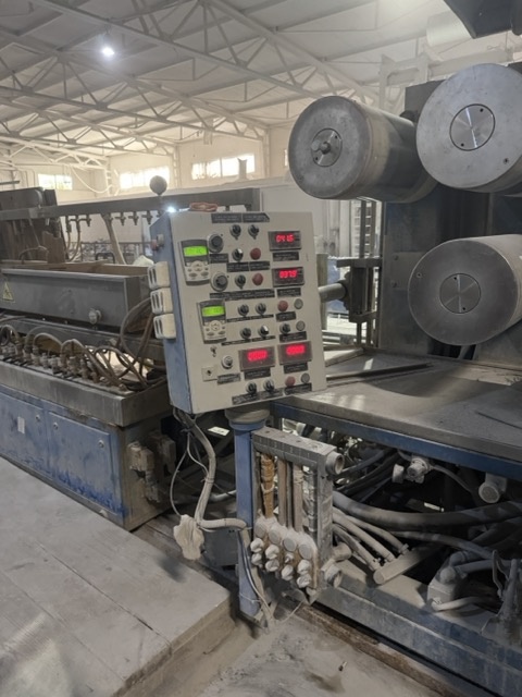 Экструдер THEYSOHN 108/118, линия для производства сайдинга