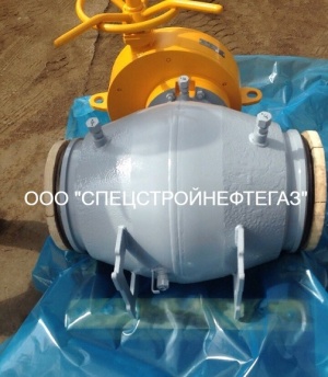 Кран стальной шаровой 11лс60п1 р-с-н-хл DN 200 мм PN 8,0 МПа