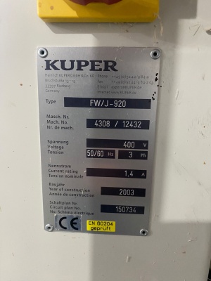 Cшивной станок KUPER 920