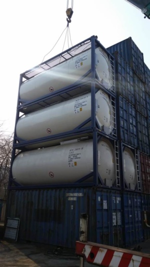 Танк-контейнер тип Т11 объём 24м3 для перевозки нефтехимической продукции, новый