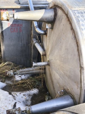 Емкость-термос 2 м³ (нерж.) с мешалкой