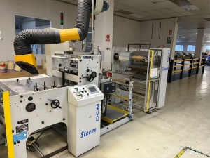 Линия пакетов в рулоне с завязками