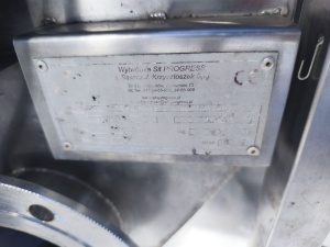 илиндрическое сито со скребками из нержавеющей стали