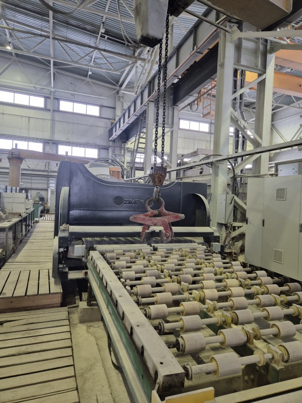 Линия для полировки плит из мрамора и гранита