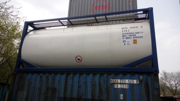 Танк-контейнер объём 25м3 тип Т11 для перевозки нефтехимической продукции, новый