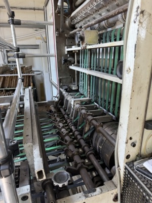 Флексографическая печатно-резательная машина HOLWEG CTV 2-100, 3 цвета