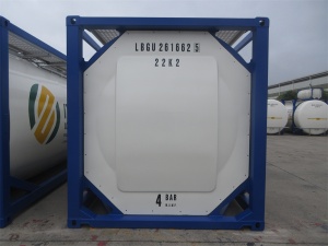 Танк контейнер с заводскими волнорезами