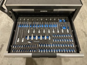 Профессиональная тележка-шкаф с набором инструментов 11640 Silverstahl Limited Edition