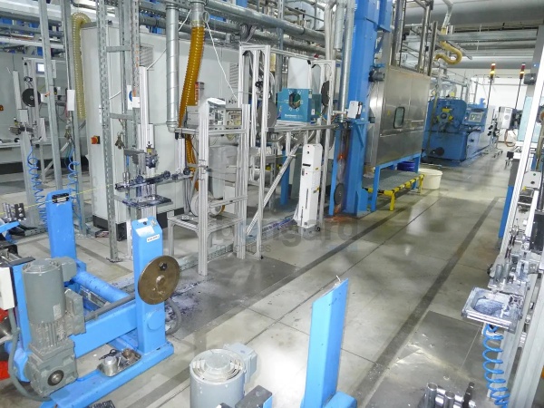 Экструдерная линия JENNINGS для изоляции кабеля из PTFE 14050