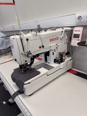 Петельная машина полуавтомат Bruce