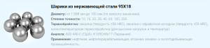 Производство стальных шариков