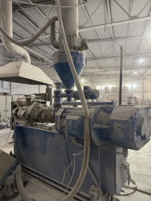 Экструдер THEYSOHN 108/118, линия для производства сайдинга