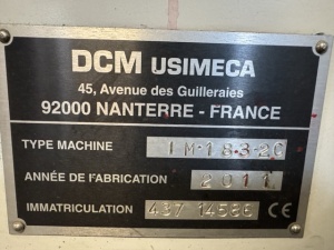 Флексографическая машина DCM IM-183, 2 цвета, для бумаги, картона, полиэтиленовых пакетов