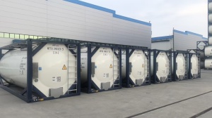 Танк-контейнер тип Т11 объём 24м3 для перевозки солевых растворов, новый