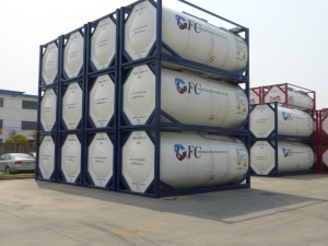 Танк-контейнер объём 25м3 тип Т11 для перевозки жидких удобрений, новый