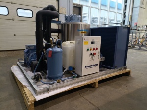 Льдогенератор чешуйчатого льда F30API Snowkey 3 т/сутки, НОВЫЙ