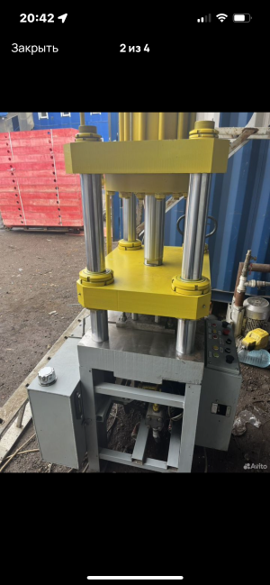 Пресс гидравлический пв 100 ажурсталь