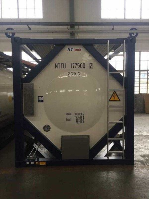 Танк-контейнер тип Т11 объём 18м3 для перевозки щелочных элементов, новый