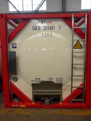 Танк-контейнер тип Т11 объём 21м3 для перевозки жидких пищевых продуктов, новый