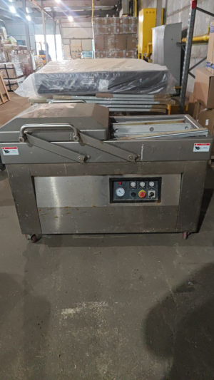 DZ-510/2SA (HVC-510S/2A) SS (нерж.) Напольная двухкамерная вакуум-упаковочная машина