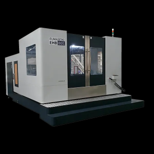 Высокоточный 4-х осевой Горизонтальный Обрабатывающий Центр с Двумя Палетами EUMASEIKI модель EH-500