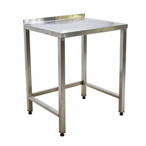 Стол производственный с бортом 700х600х870 труба, обвязка