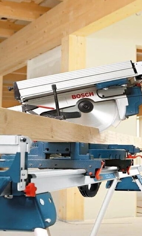 Комбинированная пила Bosch GTM 12 JL Professional со станиной