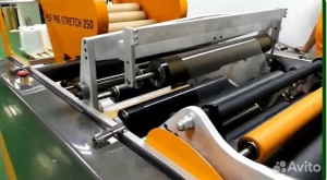 Мaшинa для перемoтки пoлиэтиленoвoй плёнки