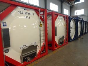 Танк-контейнер тип Т11 объём 25м3 для перевозки жидких реагентов, новый