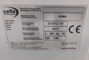 Автоматический окрасочный станок CEFLA Prima + опции