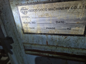 Отрезной полуавтомат по распиловке трубы Soco Machinery HVS-375AC