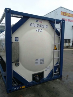 Танк-контейнер объём 25м3 тип Т4, для перевозки топливных присадок, новый